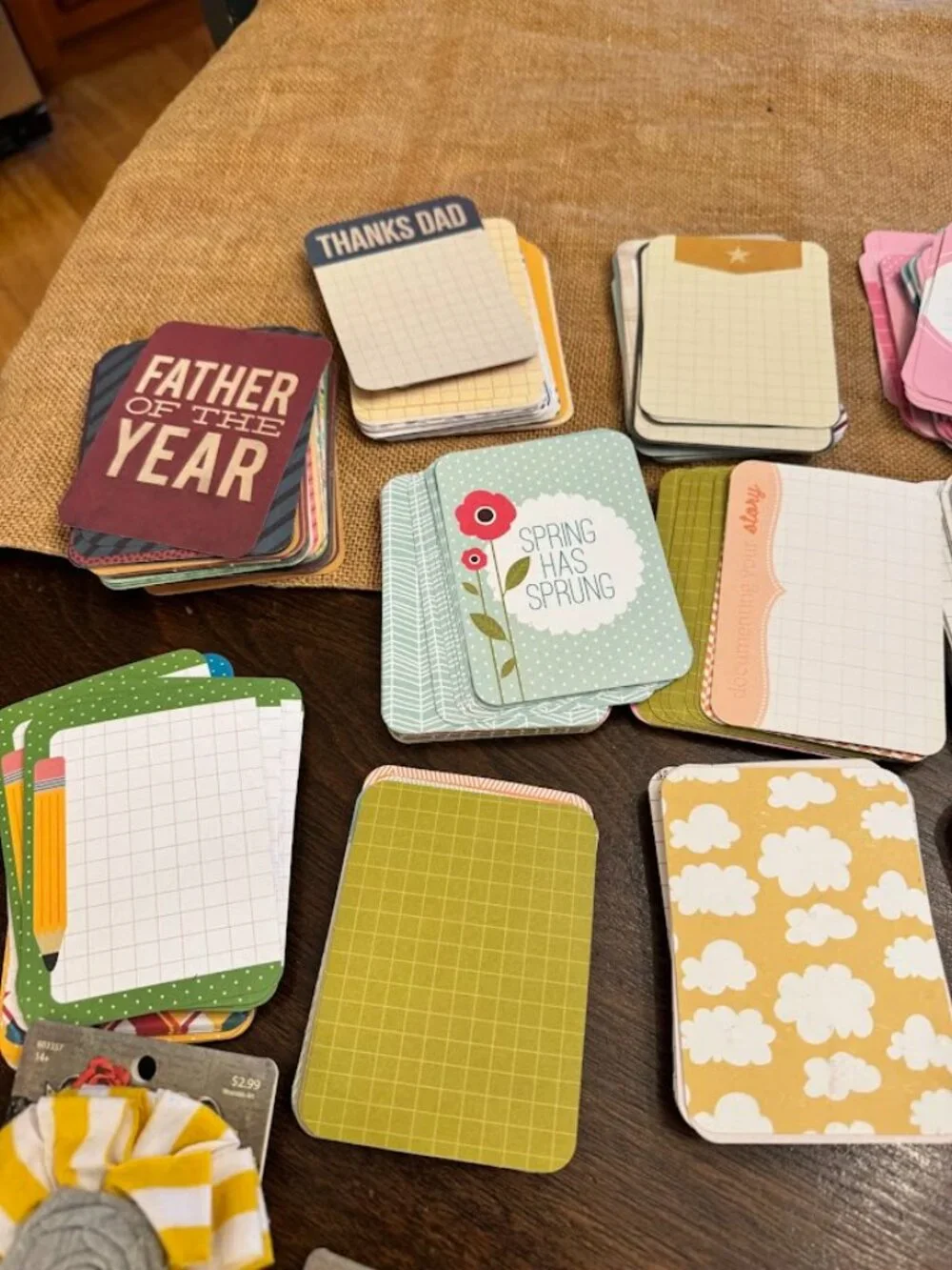Large Lot of Project Life 3x5 and 4x6 Scrapbooking Cards - Picture 2 of 8